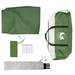 vidaXL Kampeerluifel waterdicht 430x380x210 cm groen