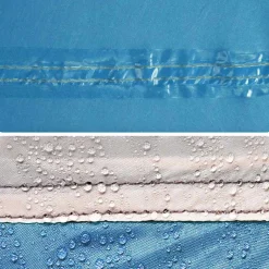 vidaXL Kampeerluifel waterdicht 300x294 cm blauw