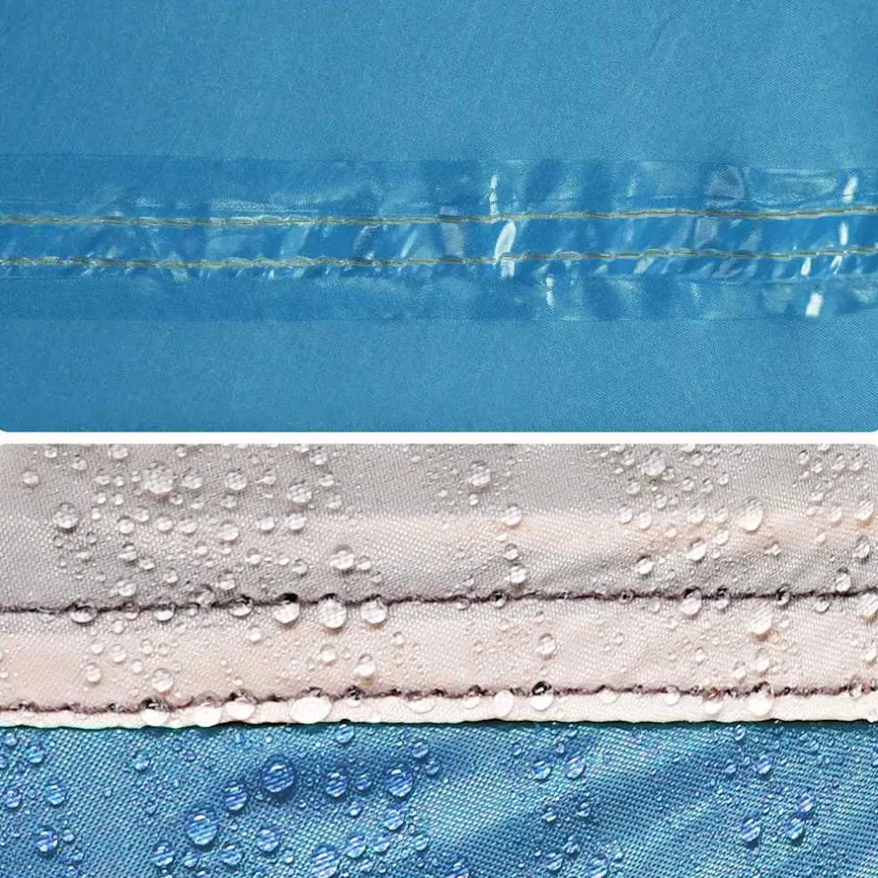vidaXL Kampeerluifel waterdicht 300x294 cm blauw