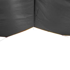 vidaXL Kampeerluifel waterdicht 300x294 cm grijs en oranje