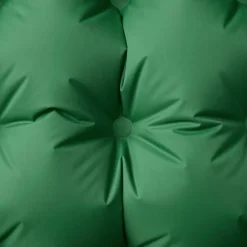 vidaXL Kampeermatras met kussen zelfopblazend 1-persoons groen