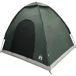vidaXL Kamperen tent 2-persoons Legergroen