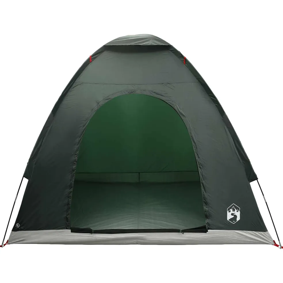 vidaXL Kamperen tent 2-persoons Legergroen