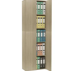 vidaXL Kantoorkast 60x32x190 cm bewerkt hout sonoma eikenkleurig