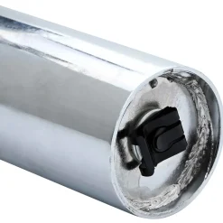 vidaXL Kantoorstoel gascilinder Zwart 239-309 mm IJzer