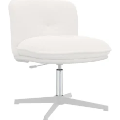 vidaXL Kantoorstoel gascilinder Zwart 307-447 mm IJzer