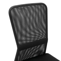 vidaXL Kantoorstoel 44x52x100 cm mesh stof zwart