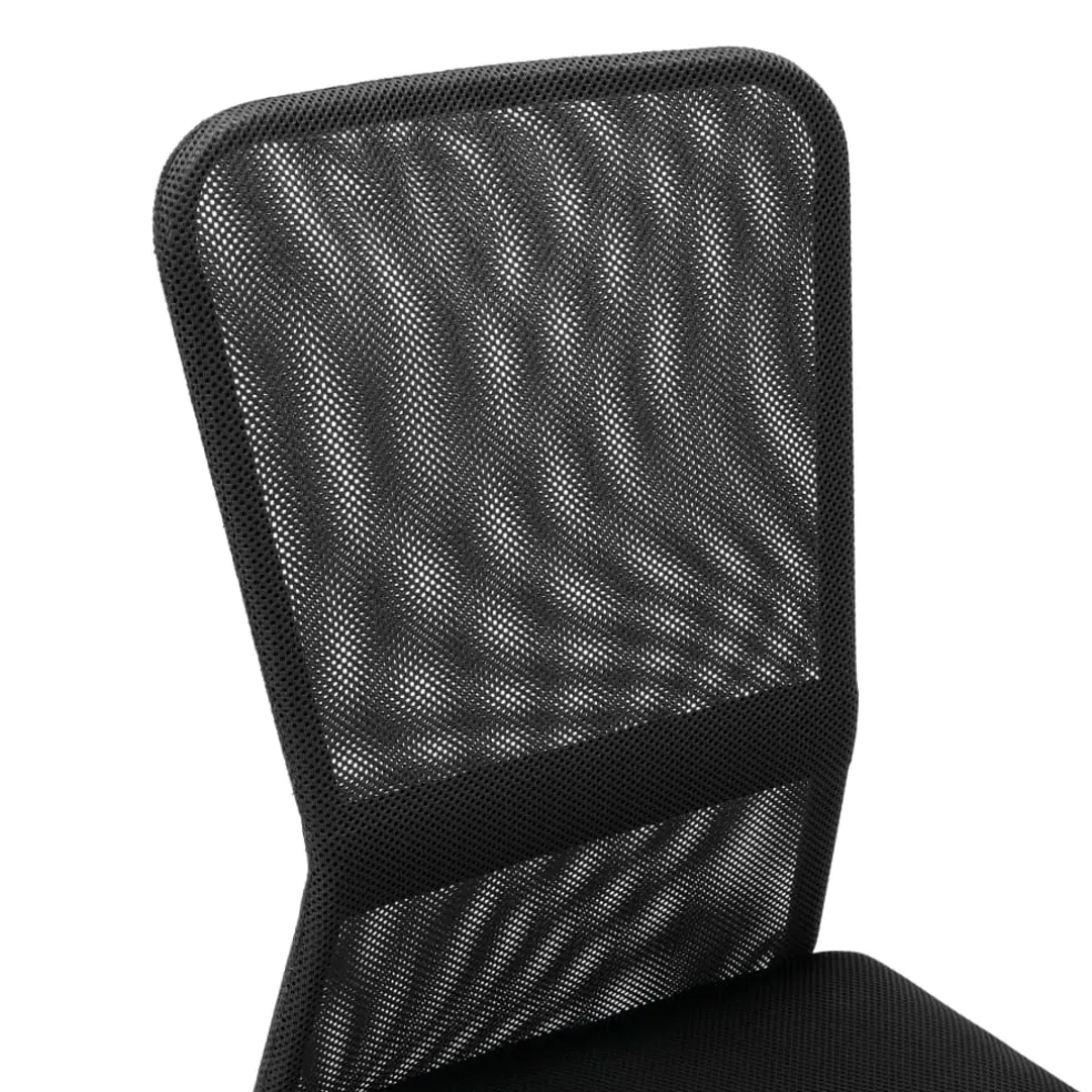 vidaXL Kantoorstoel 44x52x100 cm mesh stof zwart