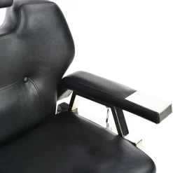 vidaXL Kappersstoel 72x68x98 cm kunstleer zwart