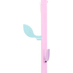 vidaXL Kapstok 172 cm gepoedercoat ijzer roze