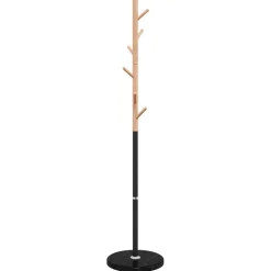 vidaXL Kapstok 172 cm gepoedercoat ijzer zwart