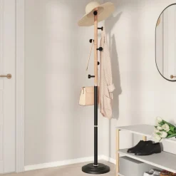 vidaXL Kapstok 172 cm gepoedercoat ijzer roze
