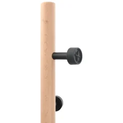 vidaXL Kapstok 172 cm gepoedercoat ijzer roze