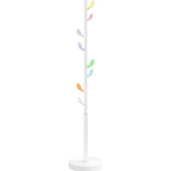 vidaXL Kapstok 172 cm gepoedercoat ijzer wit