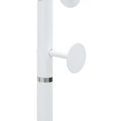 vidaXL Kapstok 176 cm gepoedercoat ijzer wit