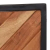 vidaXL Kapstokken 2 st 35x1x90 cm massief acaciahout