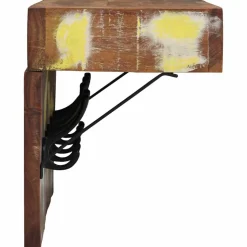 vidaXL Kapstok Meerkleurig 73 x 19 x 23 cm Massief gerecycled hout