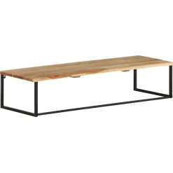 vidaXL Kapstok met schap 100x35x22 cm massief acaciahout
