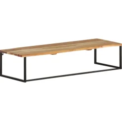 vidaXL Kapstok met schap 100x35x22 cm massief acaciahout