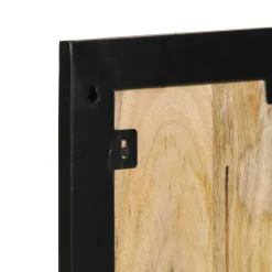 vidaXL Kapstok 40x2x80 cm massief ruw mangohout