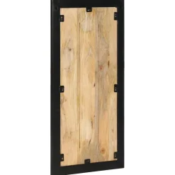 vidaXL Kapstok 40x2x80 cm massief ruw mangohout