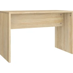 vidaXL Kaptafelkruk 70x35x45 cm bewerkt hout gerookt eikenkleurig