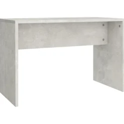vidaXL Kaptafelkruk 70x35x45 cm bewerkt hout betongrijs