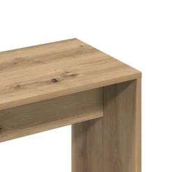 vidaXL Kaptafelkruk 70x35x45 cm bewerkt hout artisanaal eikenkleur