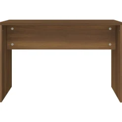 vidaXL Kaptafelkruk 70x35x45 cm bewerkt hout bruin eikenkleur