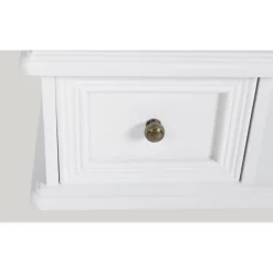 vidaXL Kaptafel met draaiende rechthoekige spiegel MDF