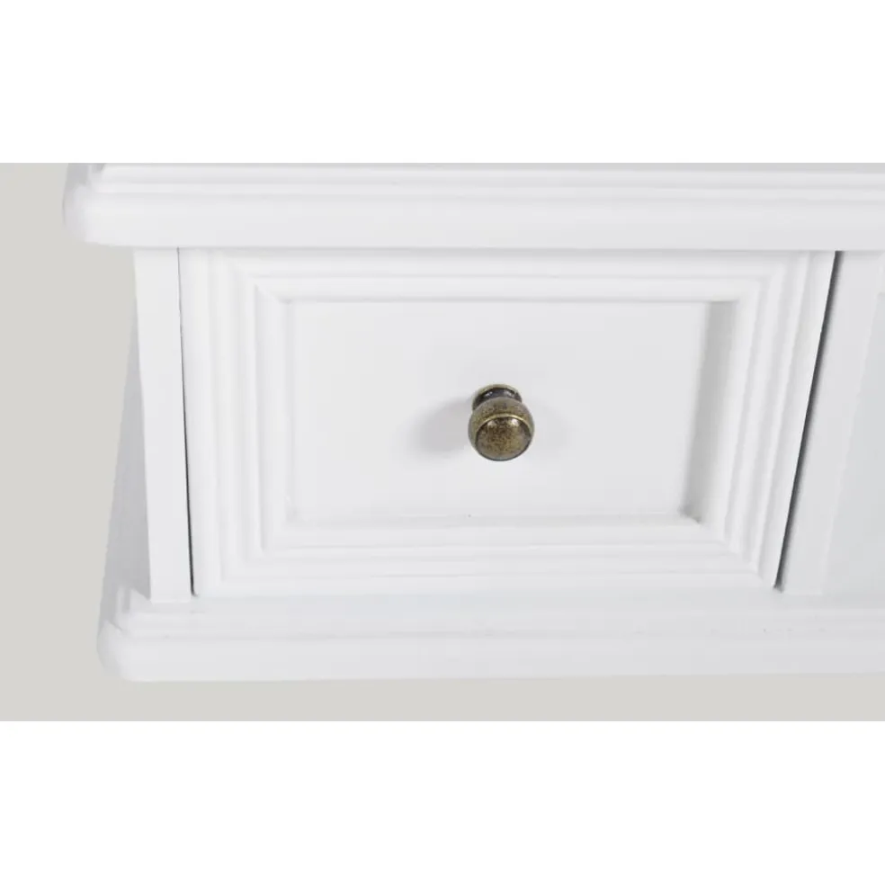 vidaXL Kaptafel met draaiende rechthoekige spiegel MDF