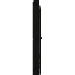 vidaXL Kastdeurtjes voor buitenkeuken MEPPEL 2 st 50x9x82 cm zwart