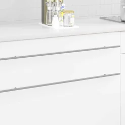 vidaXL Kasthandgreep 2 st Zilver 900 mm Roestvrij staal