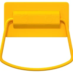 vidaXL Kast Handvatten 2 st Mosterdgeel 85 x 45 mm Metaal