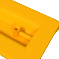 vidaXL Kast Handvatten 2 st Mosterdgeel 85 x 45 mm Metaal