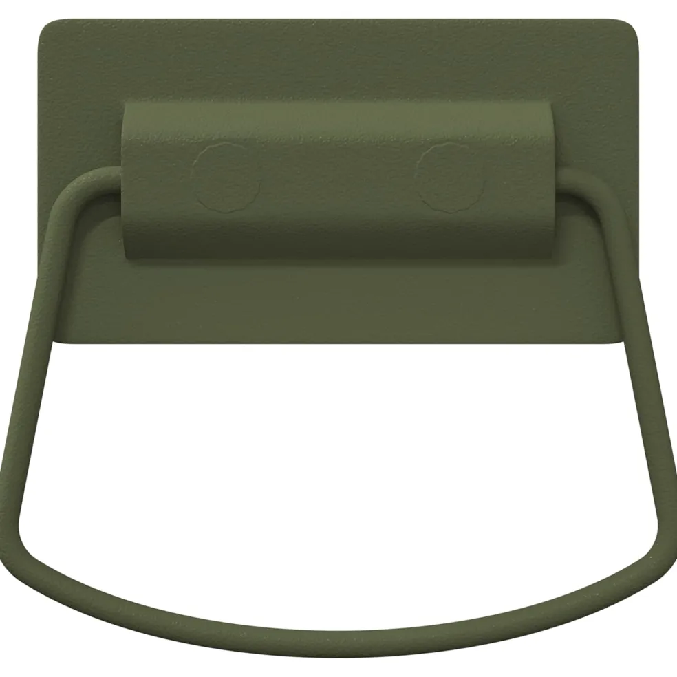 vidaXL Kast Handvatten 2 st Olijf Groen 85 x 45 mm Metaal