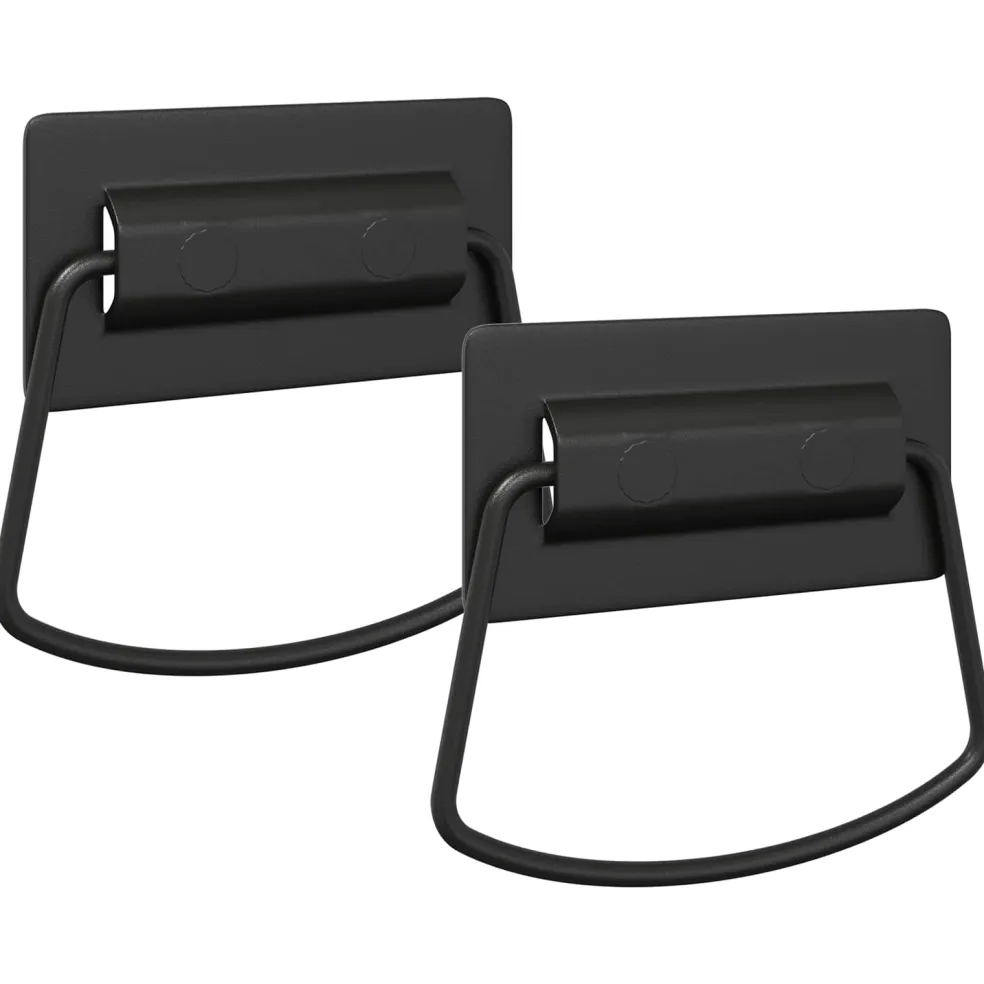 vidaXL Kast Handvatten 2 st Zwart 85 x 45 mm Metaal
