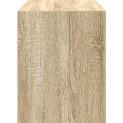 vidaXL Kast met 2 lades 60x31x40 cm bewerkt hout sonoma eikenkleur