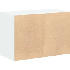 vidaXL Kast met 2 lades 60x31x40 cm bewerkt hout wit