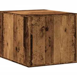 vidaXL Kattenbakkast 47x59x42 cm bewerkt hout oud houtkleurig