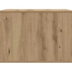 vidaXL Kattenbakkast 47x59x42 cm bewerkt hout artisanaal eikenkleurig
