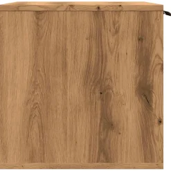 vidaXL Kattenbakkast 60x40x40 cm bewerkt hout artisanaal eikenkleurig