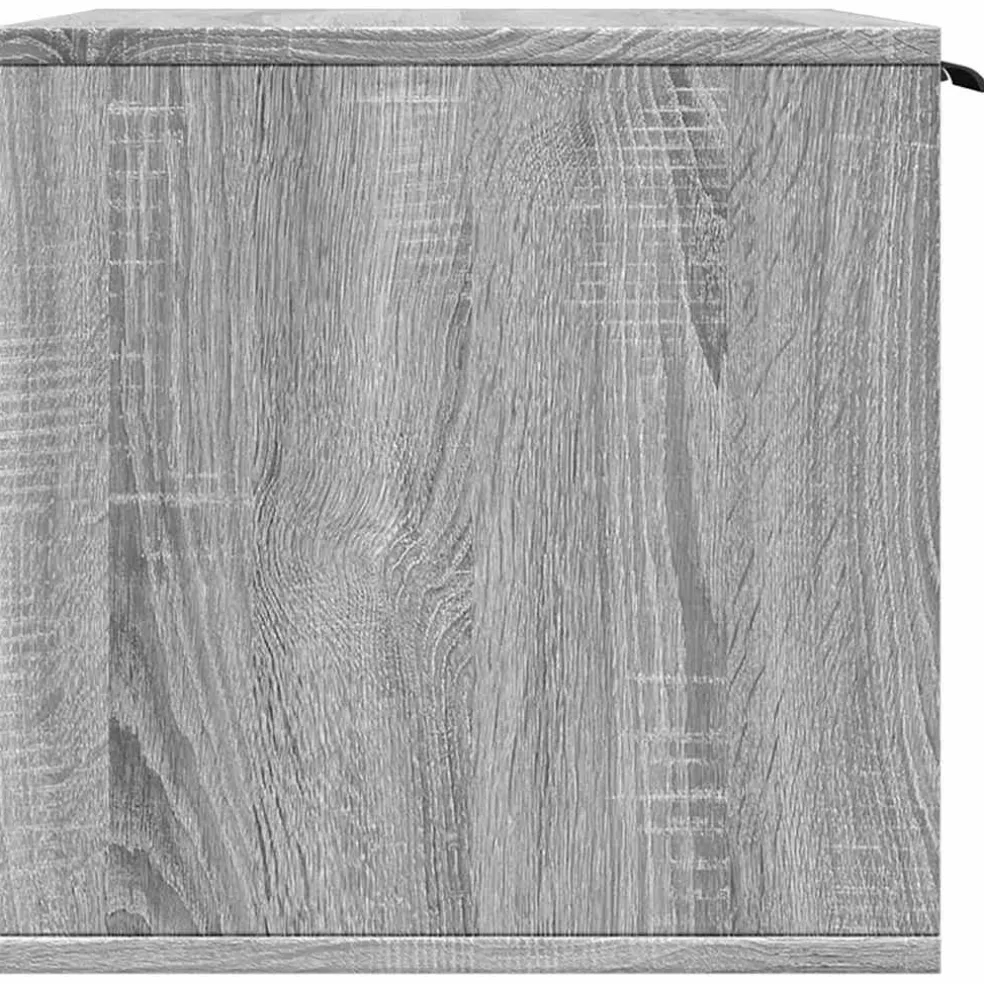 vidaXL Kattenbakkast 60x40x40 cm bewerkt hout grijs sonoma eikenkleur