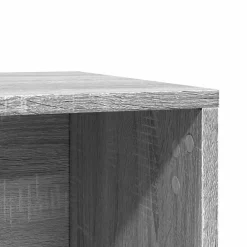 vidaXL Kattenbakkast 60x40x40 cm bewerkt hout grijs sonoma eikenkleur