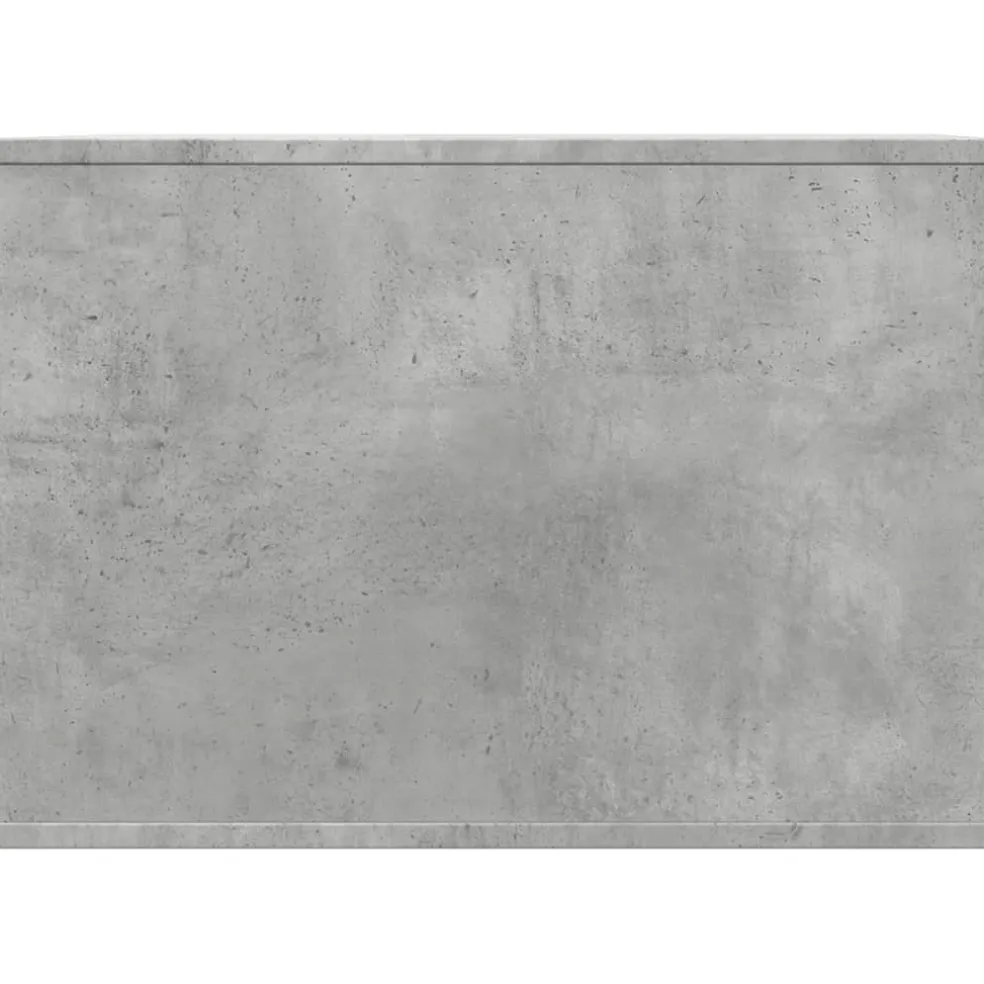 vidaXL Kattenbakkast 47x59x42 cm bewerkt hout betongrijs