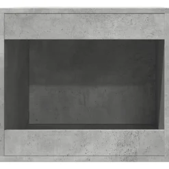 vidaXL Kattenbakkast 47x59x42 cm bewerkt hout betongrijs