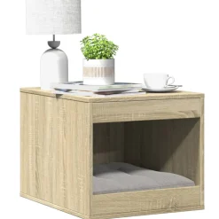 vidaXL Kattenbakkast 47x59x42 cm bewerkt hout sonoma eikenkleurig