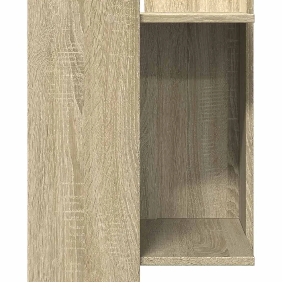vidaXL Kattenbak Omheining Sonoma Eiken 42 x 42 x 51 cm