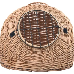 vidaXL Kattendrager 60x45x45 cm natuurlijk wilgenhout