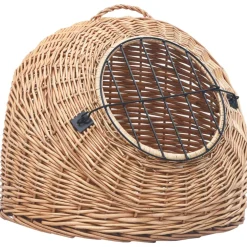 vidaXL Kattendrager 60x45x45 cm natuurlijk wilgenhout